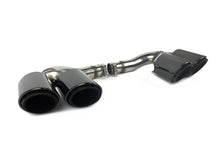 1 paar Schwarz Glanz Auspuffblenden Endrohre Auspuff Blende für VW Touareg III 2,0 2018+ et333