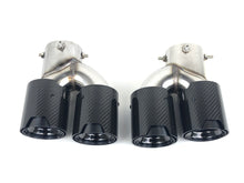 Carbon Fiber Auspuffblende Rohre Blenden Passend für BMW 3er G20 G28 M Sport Paket 19-22 et243