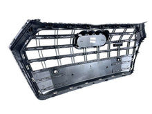 Schwarz Frontgrill Kühlergrill Grill für Audi Q5 FY 17-20 mit PDC