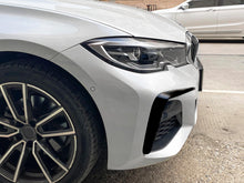 Front Spoiler Stoßstange Aero Flaps Flics Passend für BMW 3er G20 G21 M Sport Paket 19-22