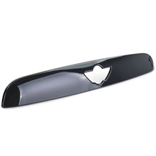 Heckklappengriff Abdeckung Spoiler Schwarz Glanz für Mini F55 F56 F57 13-17