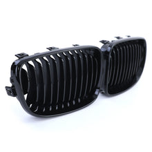 Sport Kühlergrill Nieren Schwarz Glanz Passend für BMW 1er E81 E82 E87 E88 07-12