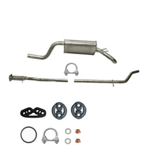 Auspuffanlage ab Kat für Fiat Punto 188 1.2 8V Auspuff Komplett mit Anbausatz