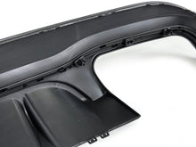 Schwarzer Diffusor + Auspuffblenden für Mercedes Benz E Klasse C207 Coupe E250 E350 AMG Line 2013-2017