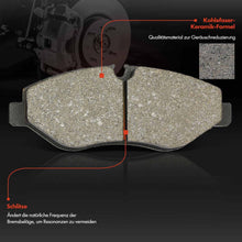 Bremsbeläge Vorne für Mercedes-Benz Sprinter 3,5-T 3-T Viano Vito Mixto W639 VW