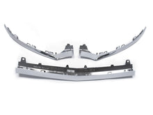 Chrom Front Spoiler Stoßstange Lippe für Mercedes W205 Spoilerlippe S205 A205 C205 AMG Line C43 15-18 di99