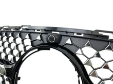 Diamant Grill Kühlergrill Frontgrill Schwarz für Mercedes C Klasse W206 S206 Avantgarde 2021+