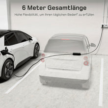 EV Ladekabel Typ 2 Ladebox 6/8M 6/8/10/13/16A Ladegerät mit Bildschirm Schuko