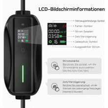 Typ 2 Ladekabel CEE 11kw 6-16A 7M Mobile Wallbox für Elektroautos Hybrid E-Auto