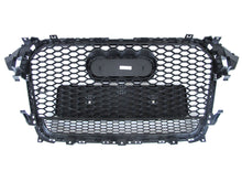 Kühlergrill Front Grill Wabengrill Schwarz für AUDI A4 B8.5 B8 S4 S-Line Limo Avant 2011-2015