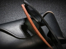 Holz Sonnenbrillen Polarisierte Sonnenbrille UV400-Schutz für Damen&Herren Reisen Fahren