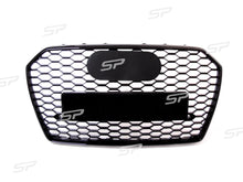 Schwarz Kühlergrill Frontgrill Wabengrill für AUDI A6 C7 S6 S Line Avant Limo 2015-2018 fg169