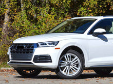 Lüftungsgitter Nebelscheinwerferblenden Gitter Schwarz Glanz für Audi Q5 FY Serien. 2017-2020