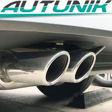 2x 68mm Chrom Auspuffblenden Endrohrblende für VW GOLF 7 Golf VII GOLF 6 Golf VI TSI TDI 2009-2021 vw23