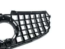 Schwarz Kühlergrill Front Grill für Mercedes V Klasse W447 Facelift mit originalen Diamantgrill 19+