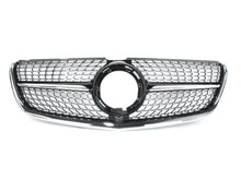 Kühlergrill Front Grill Diamant Schwarz Diamantgrill für Mercedes VITO W447 ab 2019