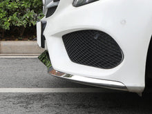 Chrom Front Spoiler Stoßstange Lippe für Mercedes W205 Spoilerlippe S205 A205 C205 AMG Line C43 15-18 di99