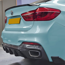 Schwarz Heckstoßstange Diffusor Lippe Abdeckung Für BMW X6 F16 Sport 14-19