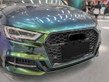 Schwarz Grill Kühlergrill Wabengrill für AUDI A3 S3 8V ohne ACC S Line MOPF 16-20 fg164