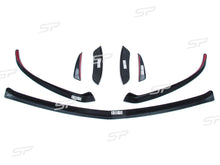 Frontansatz Front Splitter Spoiler Schwarz für Mercedes Benz A Kl. W177 V177 AMG Line ab 2018 pz6