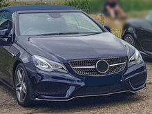 Diamant Frontgrill Kühlergrill Schwarz für Mercedes E Klasse C207 Coupe A207 Cabrio 2013-2017 fg187