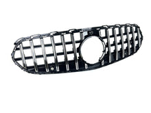 Chrom Küherlgrill Front Grill für Mercedes Benz W206 S206 mit Serienstoßstange ab 2021 fg304