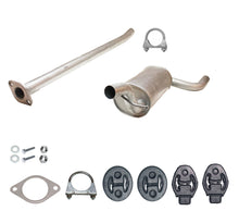 Endschalldämpfer Auspuffanlge für Ford Focus C-Max 1.6 TDCi Mazda 3 1.6 CiTD Auspuff