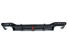 Schwarz glänzender Heckdiffusor + Auspuffendrohre für Audi A5 B9 S-line S5 2020-2023 Sport Stoßfängerdiffusor