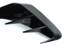 Heck Flics Stoßstange Flossen Aero Flaps Schwarz Passend für BMW 3er G20 G21 M Sport Paket 19+
