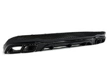 Schwarzer Diffusor + Auspuffblenden für Mercedes Benz E Klasse C207 Coupe E250 E350 AMG Line 2013-2017