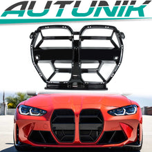NEU Kühlergrill Frontgrill Front Stosßtange Grill Schwarz Passend für BMW G80 M3 G82 G83 M4 2020+