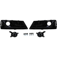 Nebelscheinwerfer Blenden Waben Gitter Stoßstange Schwarz für Audi A4 B9 2015-2019 NON S-Line