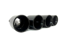 Schwarz Endrohre Auspuff Blenden für BMW 3er G20 G21 G28 M Sport Paket 19-22 et233