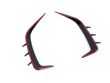 Heck Stoßstange Aero-Kits Flaps Flics Flossen Passend für BMW 4er G22 G23 M Sport Paket