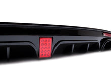 Diffusor Heckdiffusor + Auspuffblenden Schwarz für Mercedes S-Klasse W222 V222 AMG Line 2013-2017 di136