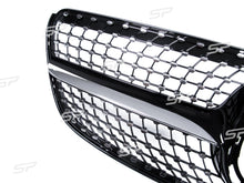 Kühlergrill Frontgrill Schwarz für Mercedes V Klasse W447 Diamantgrill Facelift ab 04.2019