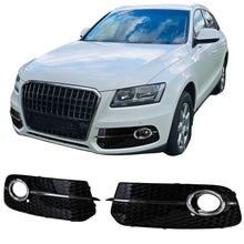 Nebelscheinwerfer Blenden Gitter Stoßstange für Audi Q5 8R 2012-2016 MOPF