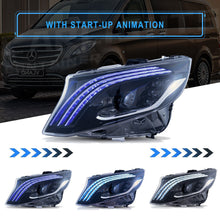 LED Frontscheinwerfer Scheinwerfer für Mercedes Benz S Klasse W222 2013-2017 Dynamische Blau DRL Blinker