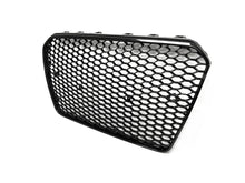 Glänzend Schwarz Wabengrill Kühlergrill Grill für AUDI A5 S5 8T B8 Sportback Coupe Facelift 2012-2016