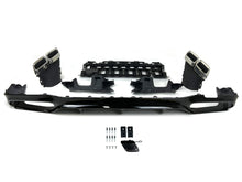 E63 Style Heckdiffusor Diffusor + Auspuffblenden Chrom für Mercedes E Klasse W213 S213 AMG Line 2017-2020 Benzin