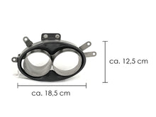 Matt Carbon Fiber Endrohr Auspuffblenden Blende für AUDI RS4 RS5 RS6 RS7 Stoßstange et265