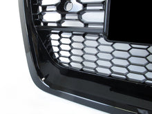 Schwarz Glanz Wabengrill Front Grill für Audi Q5 FY Kühlergrill 2017-2020 mit PDC
