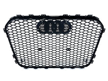 Wabengrill Kühlergrill Grill Schwarz für Audi A6 S6 C7 4G Limo Avant S Line 2011-2014
