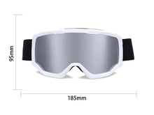 OTG Skibrille Polarisiert UV-Schutz Anti-Nebel Revo Schneebrille Winddicht SKi Goggles für Brillenträger