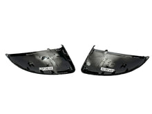 L+R Schwarz Spiegelabdeckkappen Außenspiegel für Audi TT FV 8S TTS TTRS R8 2014+ Ohne SideAssist