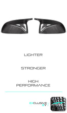 100% Echt Carbon Fiber Spiegelkappen Passend für BMW X3M F97 X4M F98 X5M F95 X6M F96 X7M F94 mc169