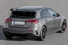 Schwarz Glanz Endrohre Auspuff Blenden für Mercedes W177 V177 CLA X118 C118 GLA H247 GLB X247 NUR A35 A45 AMG