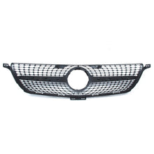 Schwarz Kühlergrill Diamantgrill Front Grill für Mercedes Benz M Klasse ML W166 ML 300 2011-2015 fg97
