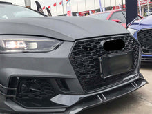 Wabengrill Front Grill Kühlergrill Schwarz für AUDI A5 F5 S5 S-Line 2016-2019 vor MOPF