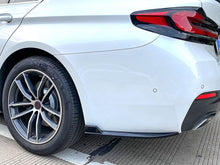 Heck Splitter Spoiler Ecken Ansätze Schwarz Passend für BMW 5er G30 G31 M Sport Paket ab 2017